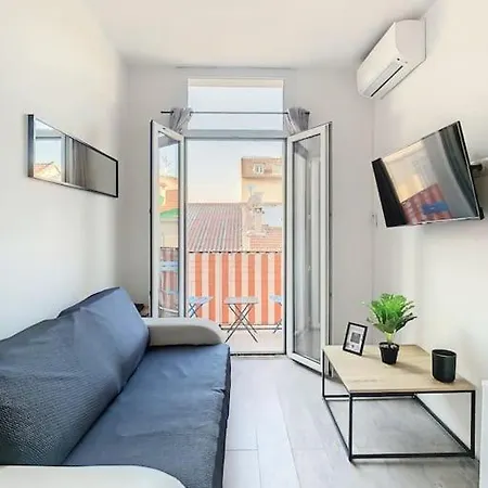 Apartment L'horloge Ii - 2 Pieces - 15 Min Palais - Cannes